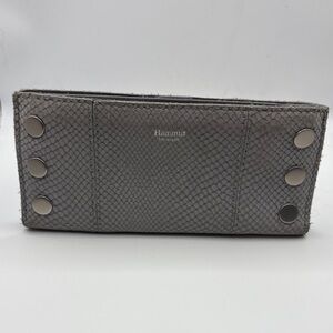 Hammitt Snakeskin Wallet with Silver Studs